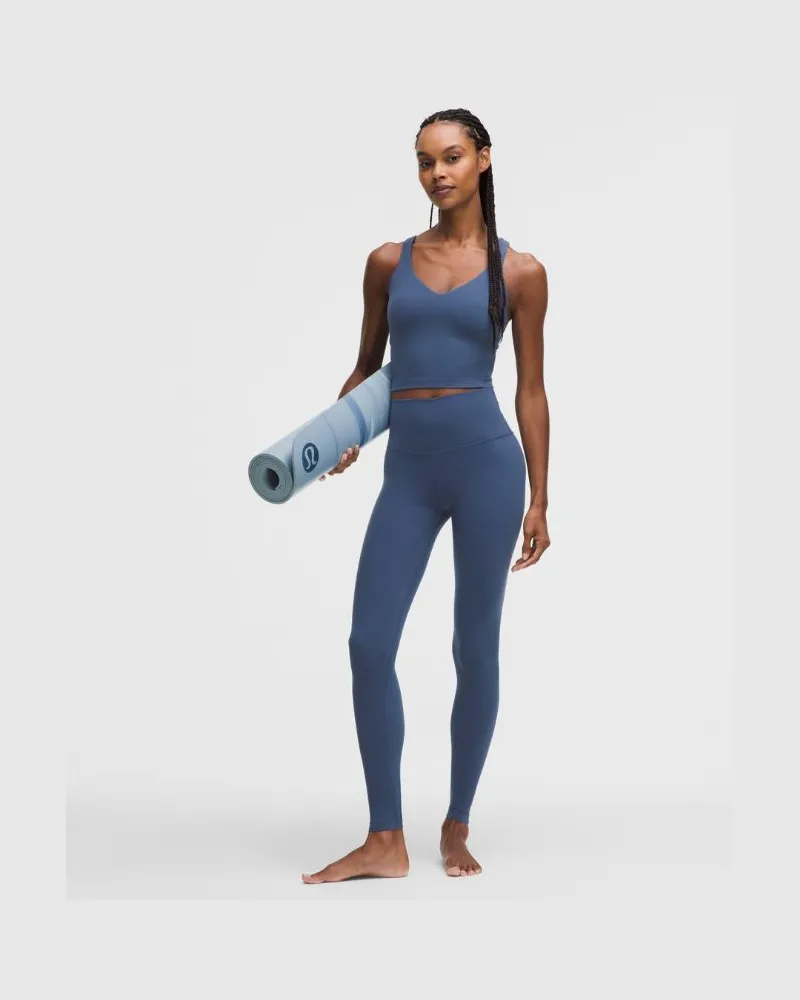LULULEMON Align Leggings mit hohem Bund für Frauen – 71 cm – Größe in Blue Twill Blue