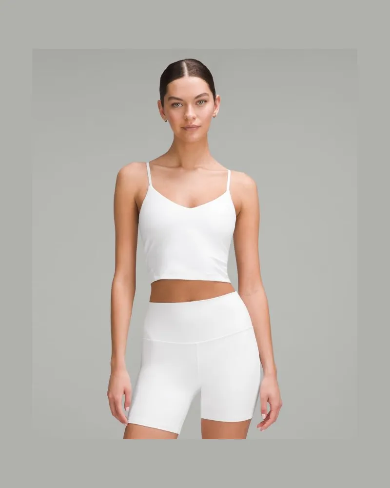 LULULEMON Align Crop-Tanktop für Frauen – Größe in Weiß Weiß