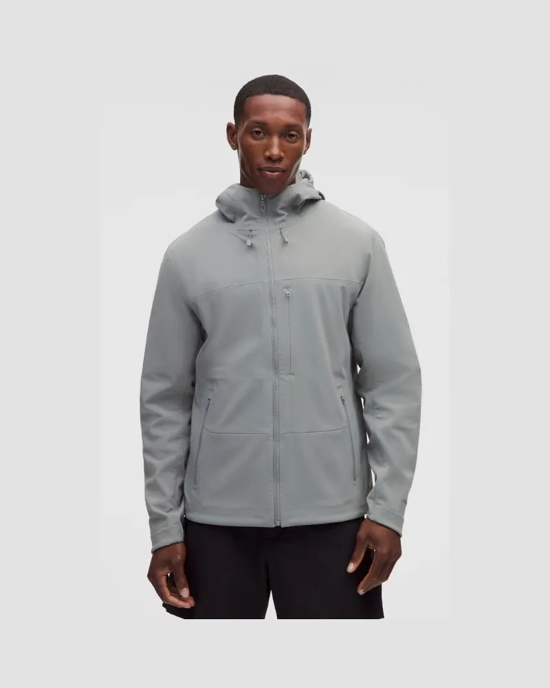 LULULEMON Cross Chill City-to-Trail-Jacke für Männer – Größe in Feather Grey Feather