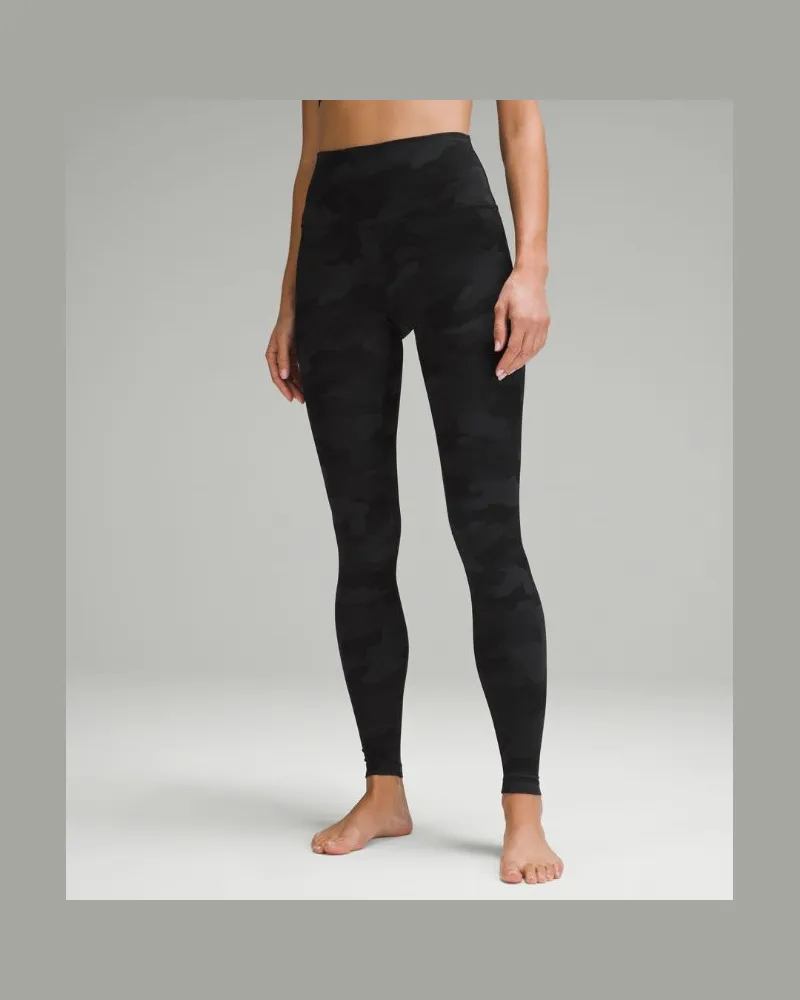 LULULEMON Align Leggings mit hohem Bund für Frauen – 71 cm – Camo – Größe Heritage