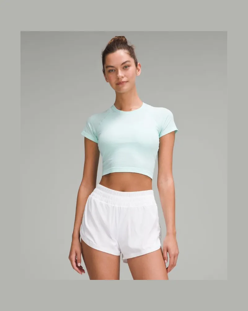 LULULEMON Swiftly Tech Crop-Kurzarmshirt 0 Ideal