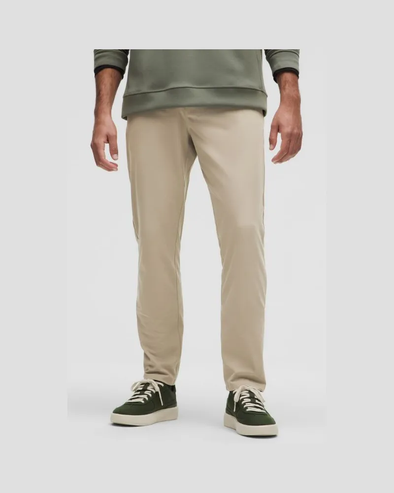 LULULEMON ABC Pull-on-Hose aus Warpstreme im Slim Fit Normale Länge für Männer – Größe in Sheer Oak Sheer