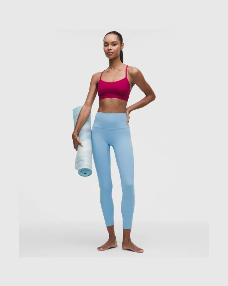 LULULEMON Align No Line Hose mit hohem Bund für Frauen – 64 cm – Größe in Dreamy Blue Dreamy