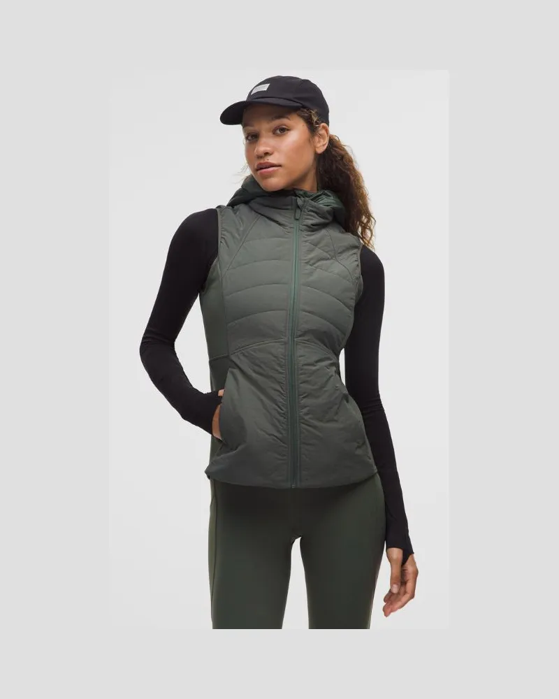 LULULEMON Another Mile Weste für Frauen – Größe in Palm Deco Palm