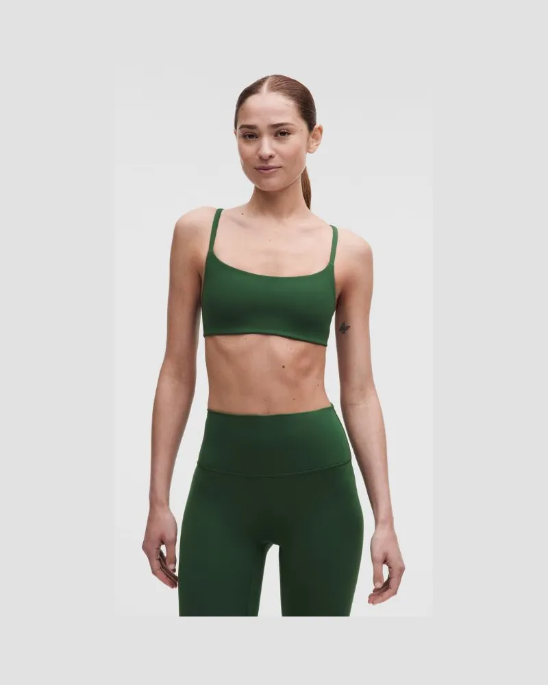 LULULEMON Wunder Train BH mit Racerback-Trägern Leichter Halt A/B-Cups für Frauen – Größe in Ivy Grove Ivy