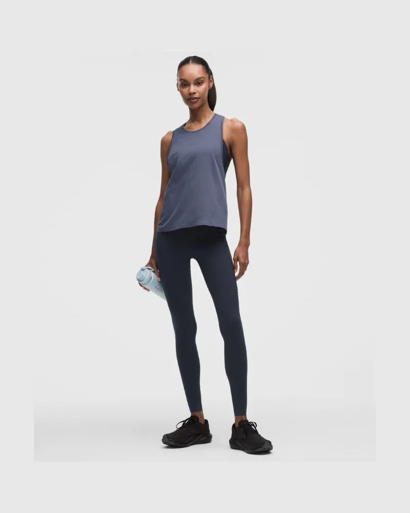 LULULEMON Fast and Free Leggings mit hohem Bund und 6 Taschen es Design für Frauen – 71 cm – Größe in True Navy True