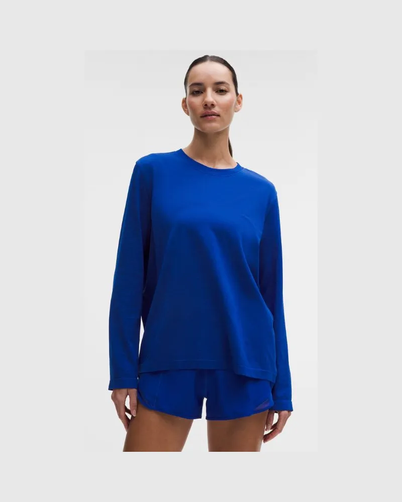 LULULEMON Swiftly Relaxed Langarmshirt e Passform für Frauen – Größe in Riverside Riverside