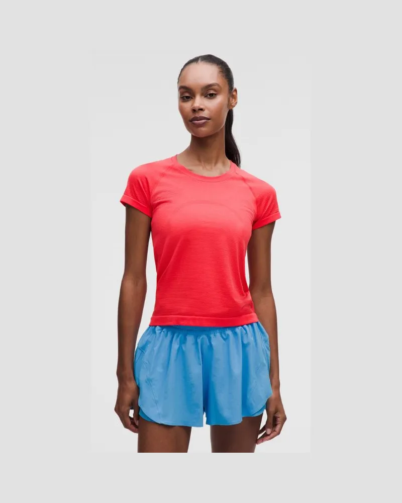 LULULEMON Swiftly Tech Kurzarmshirt 2 Taillenlänge für Frauen – Größe in Star Burst Tone Star
