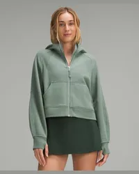 LULULEMON Scuba Oversized-Hoodie mit Reißverschluss Grey