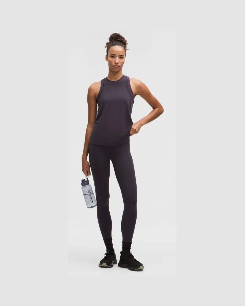 LULULEMON Wunder Train Leggings mit hohem Bund für Frauen – 79 cm – Größe in Atmospheric Purple Atmospheric