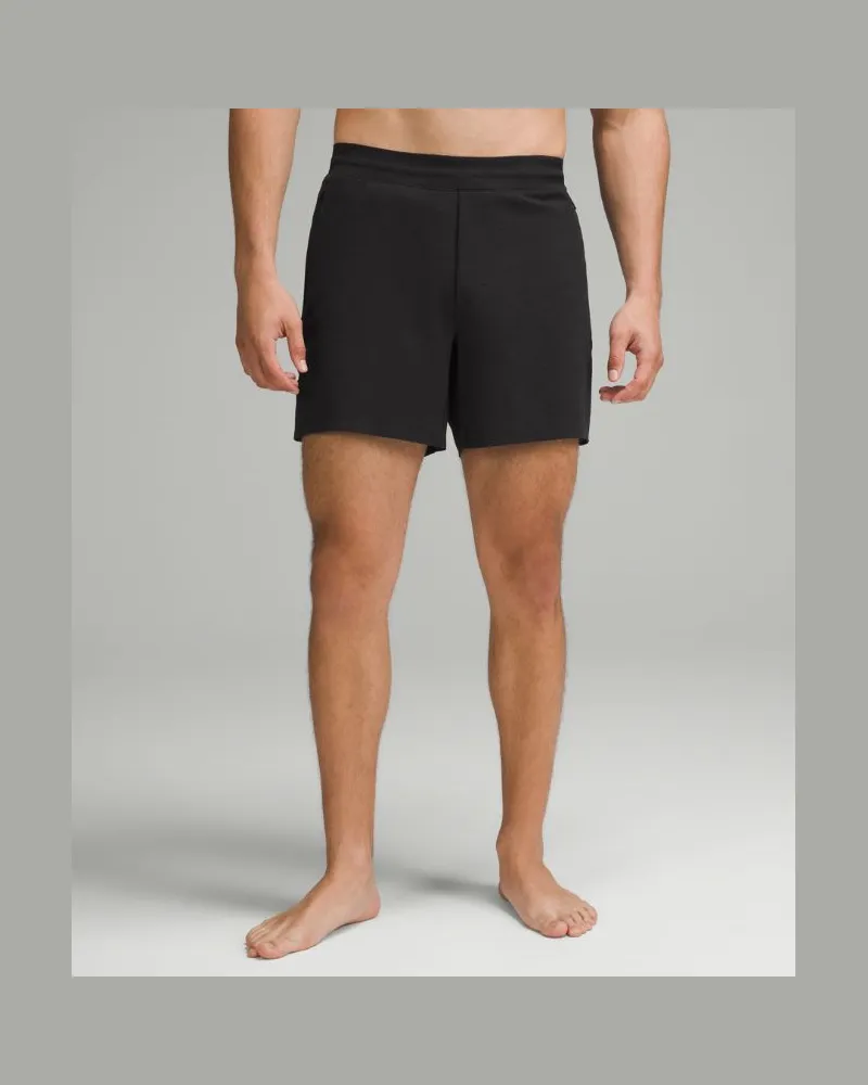 LULULEMON Balancer Shorts für Männer – 15 cm – Größe in Heathered Black Heathered