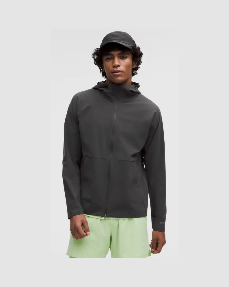 LULULEMON Pace Breaker Jacke für Männer – Größe in Graphite Grey Graphite