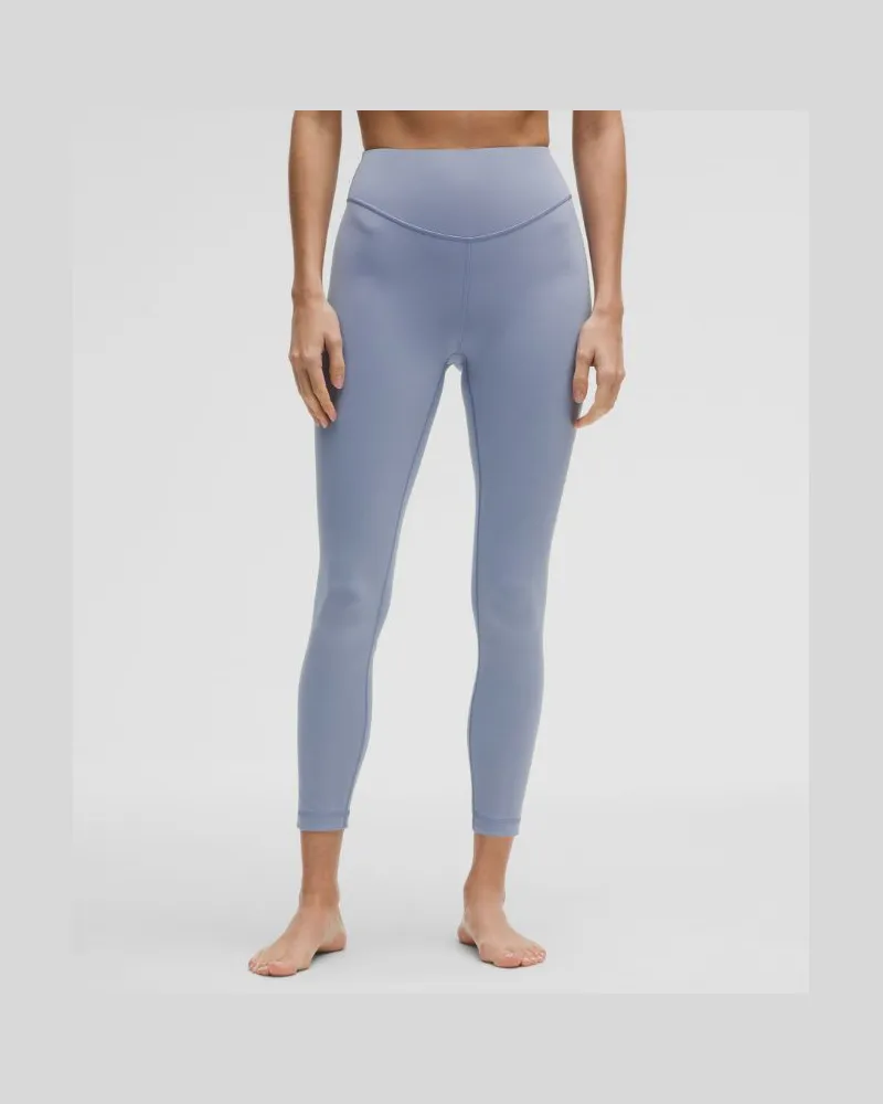 LULULEMON Wunder Under Leggings aus mit hohem Bund für Frauen – 64 cm – Größe in Blue Willow Blue