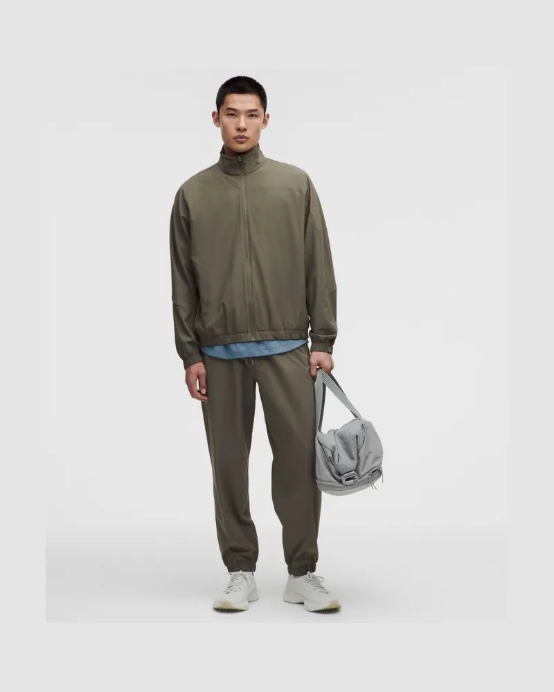 LULULEMON Warm-up-Hose zum Gewichtheben Normale Länge für Männer – Größe in Army Green Army