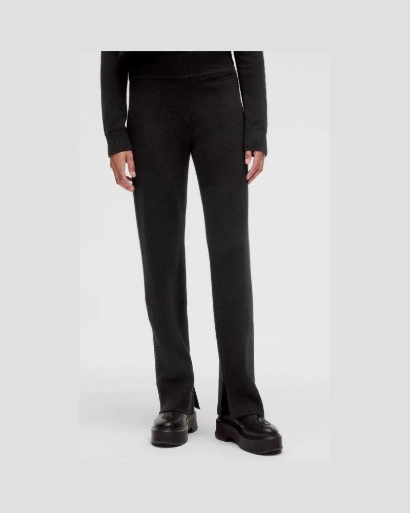 LULULEMON Hose aus Kaschmir mit geradem Bein für Frauen – Größe in Black Black