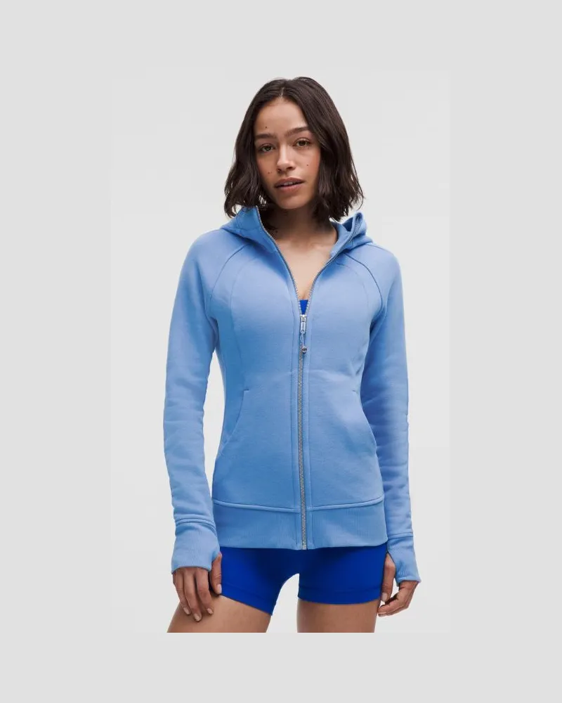 LULULEMON Scuba-Hoodie mit durchgehendem Reißverschluss für Frauen – Größe in Pool Party Pool