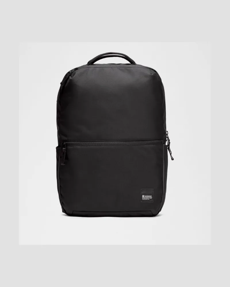 LULULEMON Rucksack mit Doppelreißverschluss 22 L – Größe in Black/Grey Eucalyptus Black