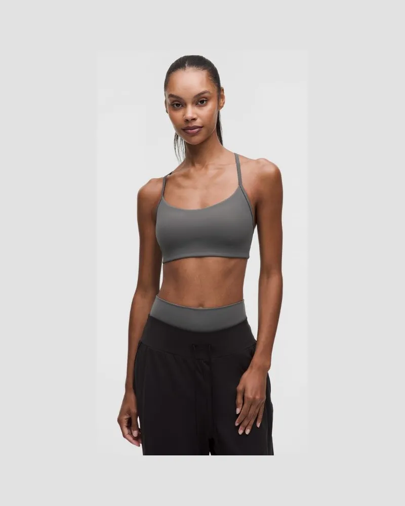 LULULEMON Flow Y-BH mit leichtem Halt für A/B-Cups es Design für Frauen – Größe in Spruce Shadow Spruce