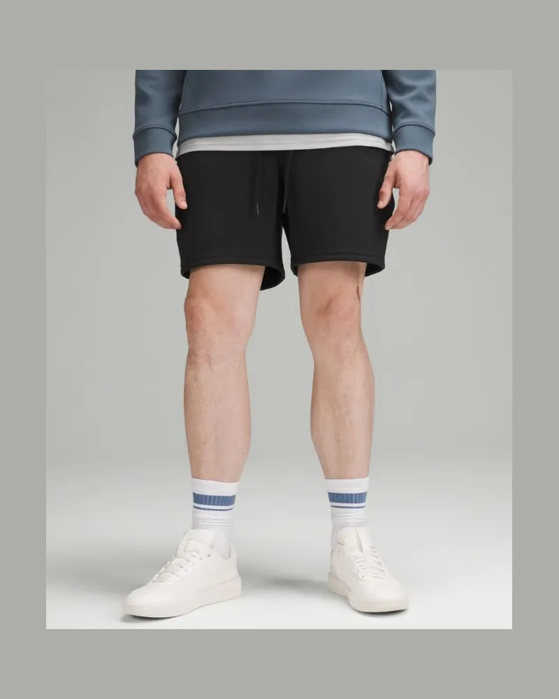 LULULEMON Smooth Spacer Shorts für Männer – 18 cm – Größe in Black Black
