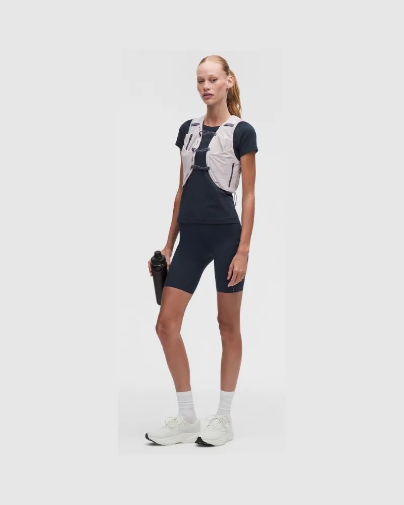 LULULEMON Fast and Free-Shorts mit hohem Bund und 6 Taschen für Frauen – 20 cm – Größe in True Navy True