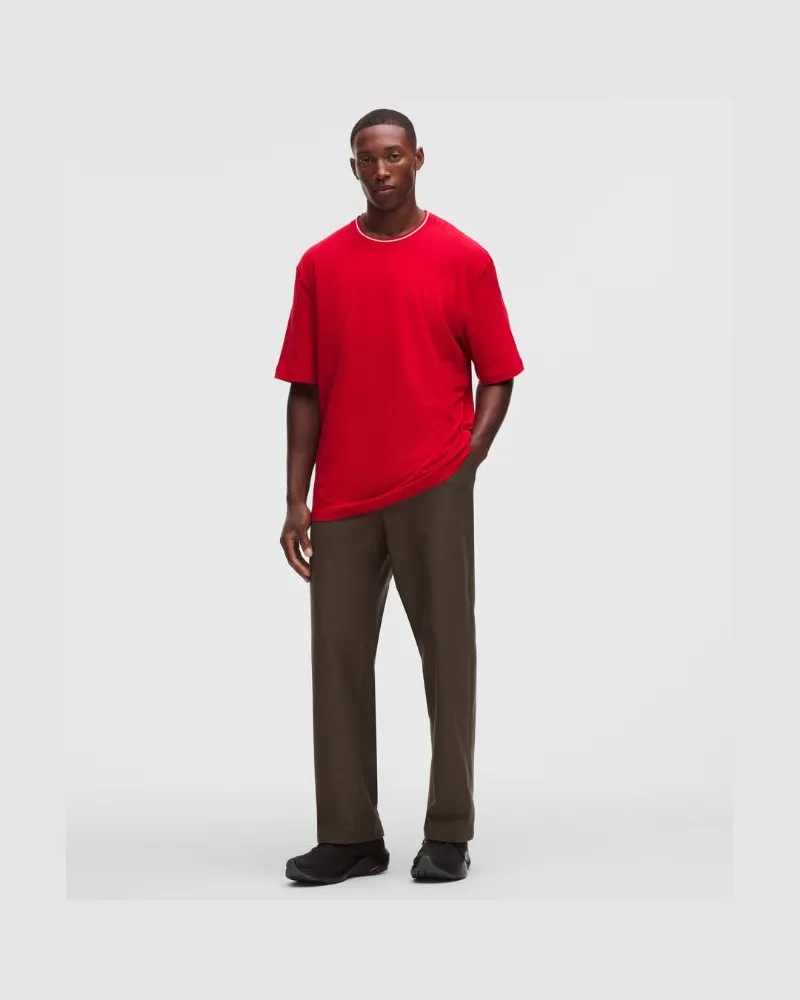 LULULEMON Slacker Hose mit geradem Bein im Loose Fit für Männer – 81 cm – Größe in Walnut Crunch Walnut