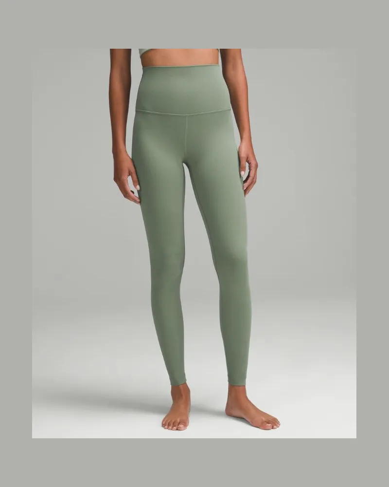 LULULEMON Align Leggings mit superhohem Bund für Frauen – 71 cm – Größe in Grey Eucalyptus Grey