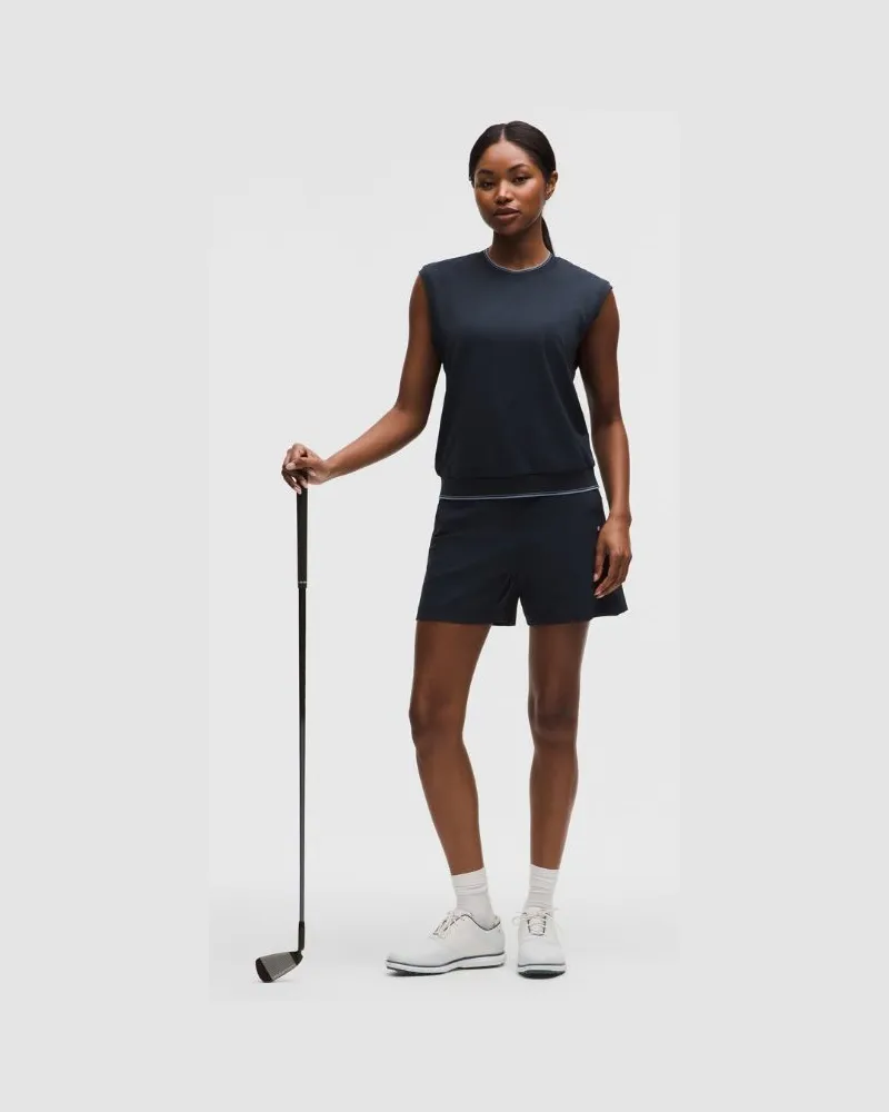 LULULEMON Stretchige -Golfshorts für Frauen – 13 cm – Größe in True Navy True