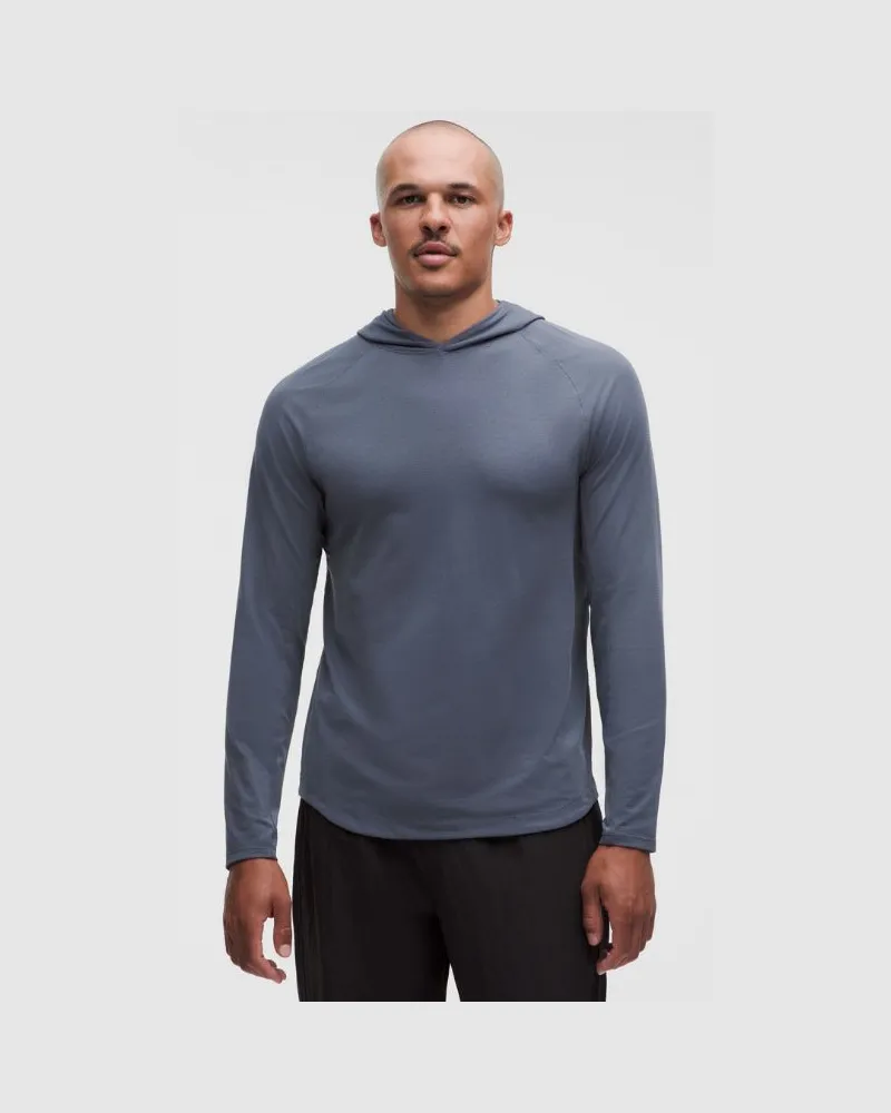 LULULEMON License to Train Hoodie für Männer – Größe in Dusty Diamond Dusty