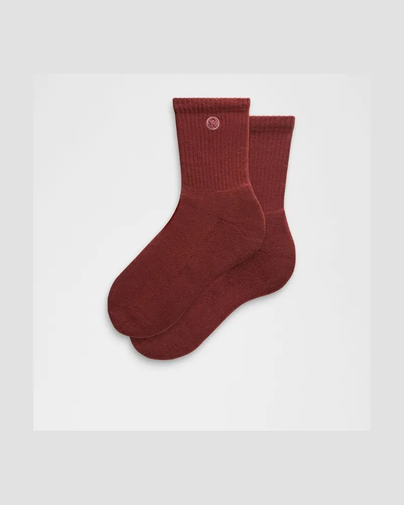 LULULEMON Daily Essential Knöchelhohe Socken Unisex – Größe in Rockwood Rockwood