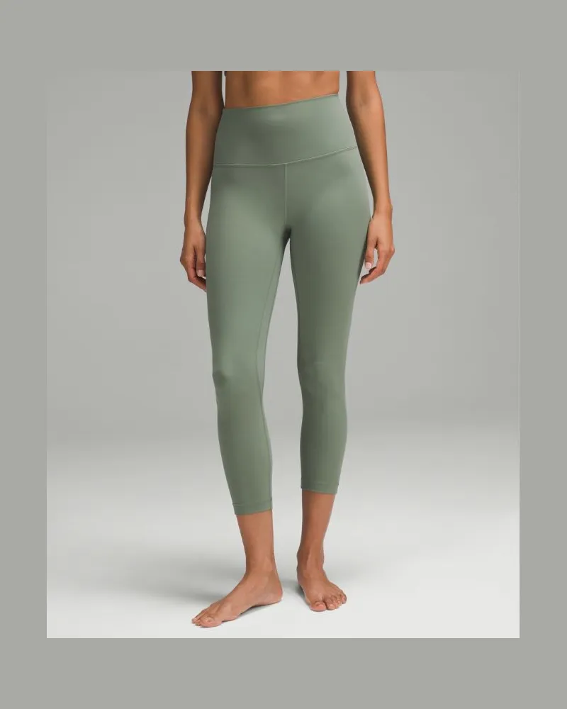 LULULEMON Align Crop Leggings mit hohem Bund Grey