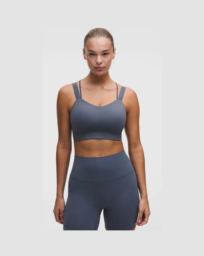 LULULEMON Like a Cloud Longline-BH Leichter Halt D/DD-Cups für Frauen – Größe in Dusty Diamond Dusty