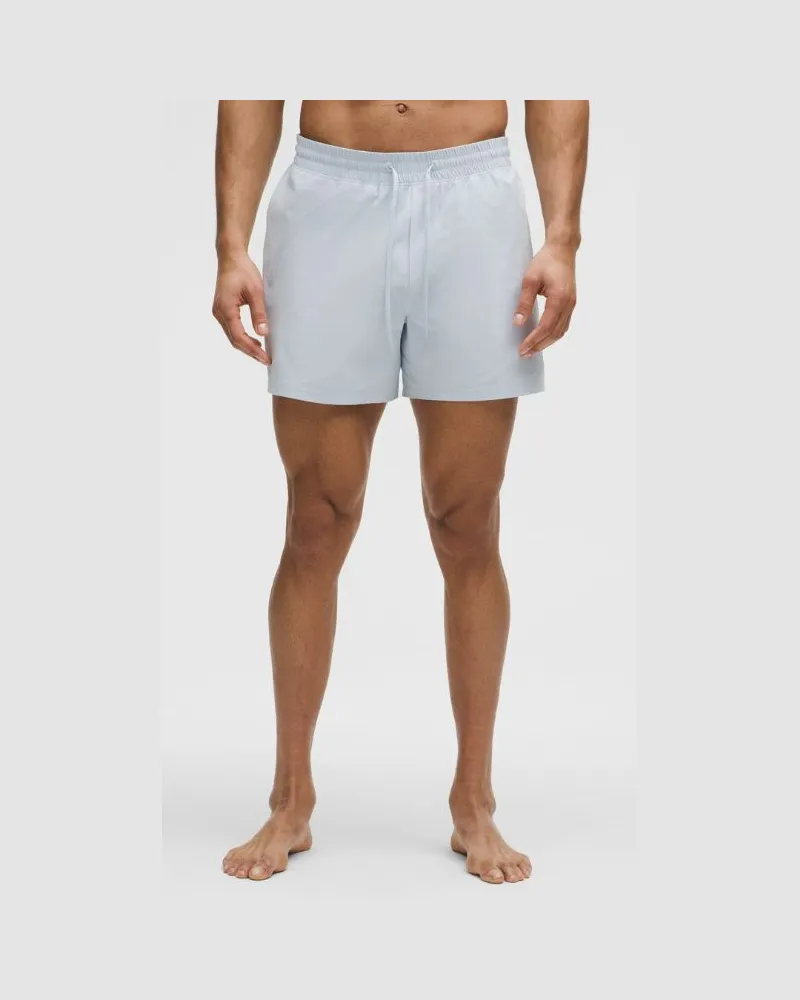 LULULEMON Badeshorts Ohne Liner für Männer – 13 cm – Größe in Starch Blue Starch