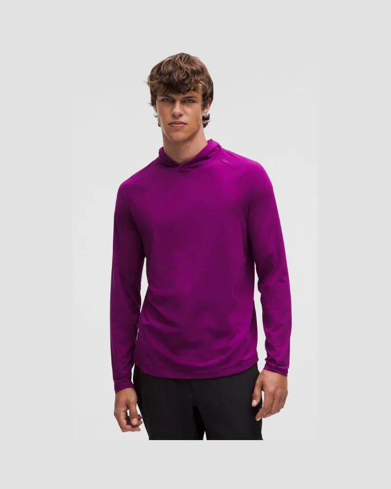 LULULEMON License to Train Hoodie für Männer – Größe in Chilled Grape Chilled