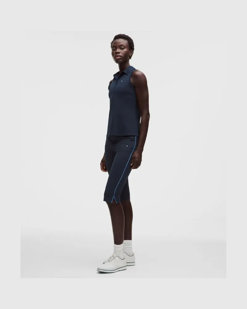 LULULEMON Golf-Crophose mit hohem Pull-on-Bund für Frauen – 41 cm – Größe in True Navy/Ocean Wave True