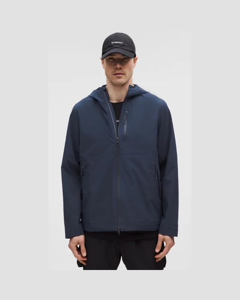 LULULEMON City-to-Hike Wasserdichte Jacke für Männer – Größe in Club Blue Club
