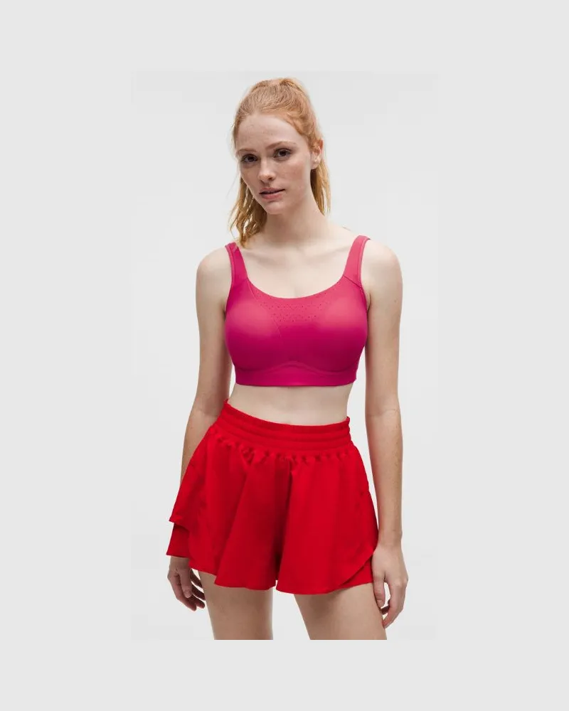 LULULEMON Run Times BH Starker Halt B–G Cups für Frauen – Größe in Raspberry Coulis Raspberry