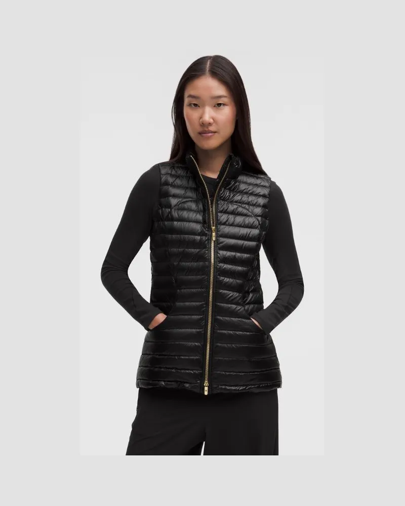 LULULEMON Pack It Down Vest Lustre für Frauen – Größe in Black Black