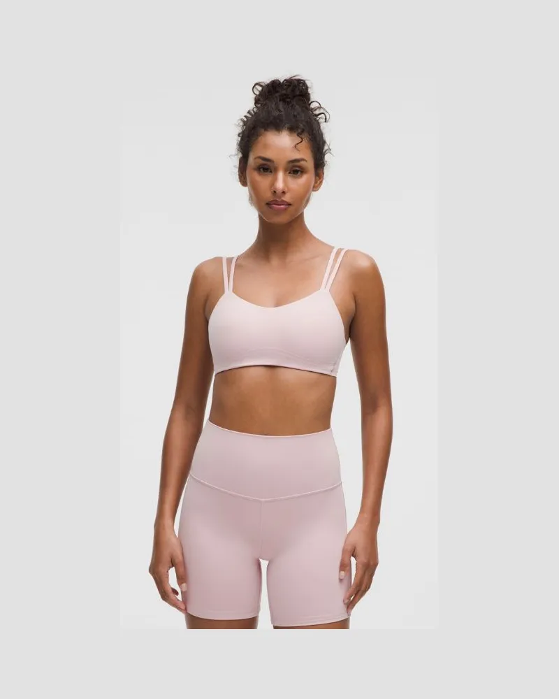 LULULEMON Like a Cloud BH Leichter Halt B/C Cups für Frauen – Größe in Pink Haze Pink
