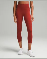 LULULEMON Wunder Train Leggings mit hohem Bund und Taschen Terra