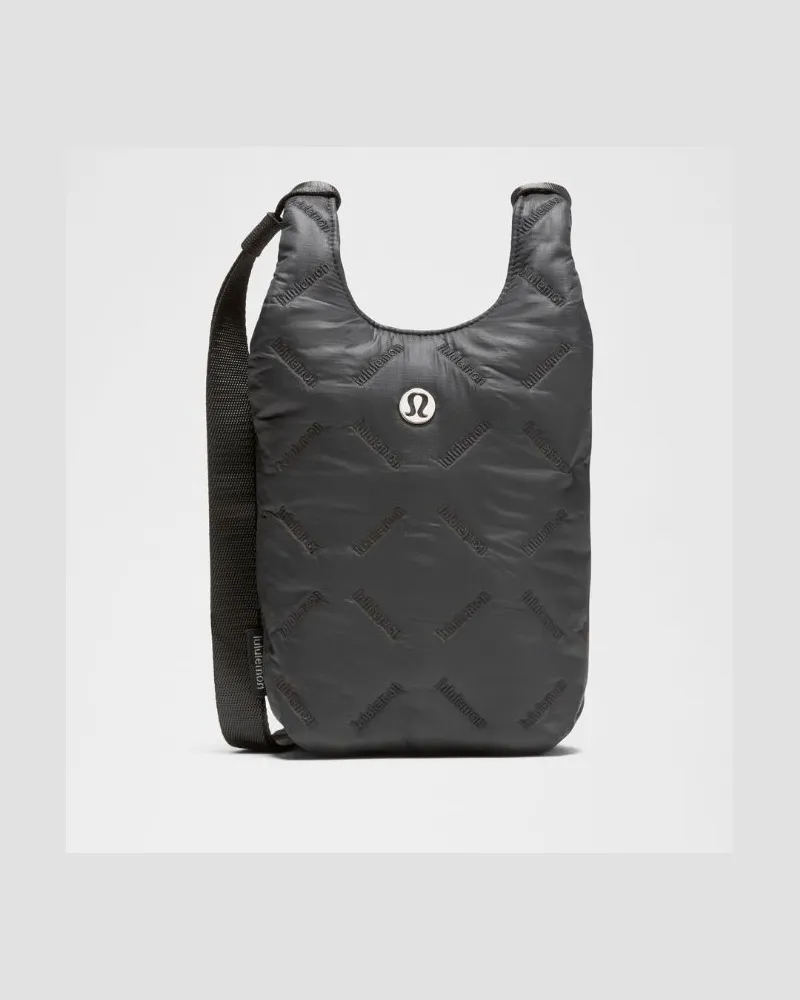 LULULEMON Quilty Pleasures Handy-Umhängetasche Größe in Black Black