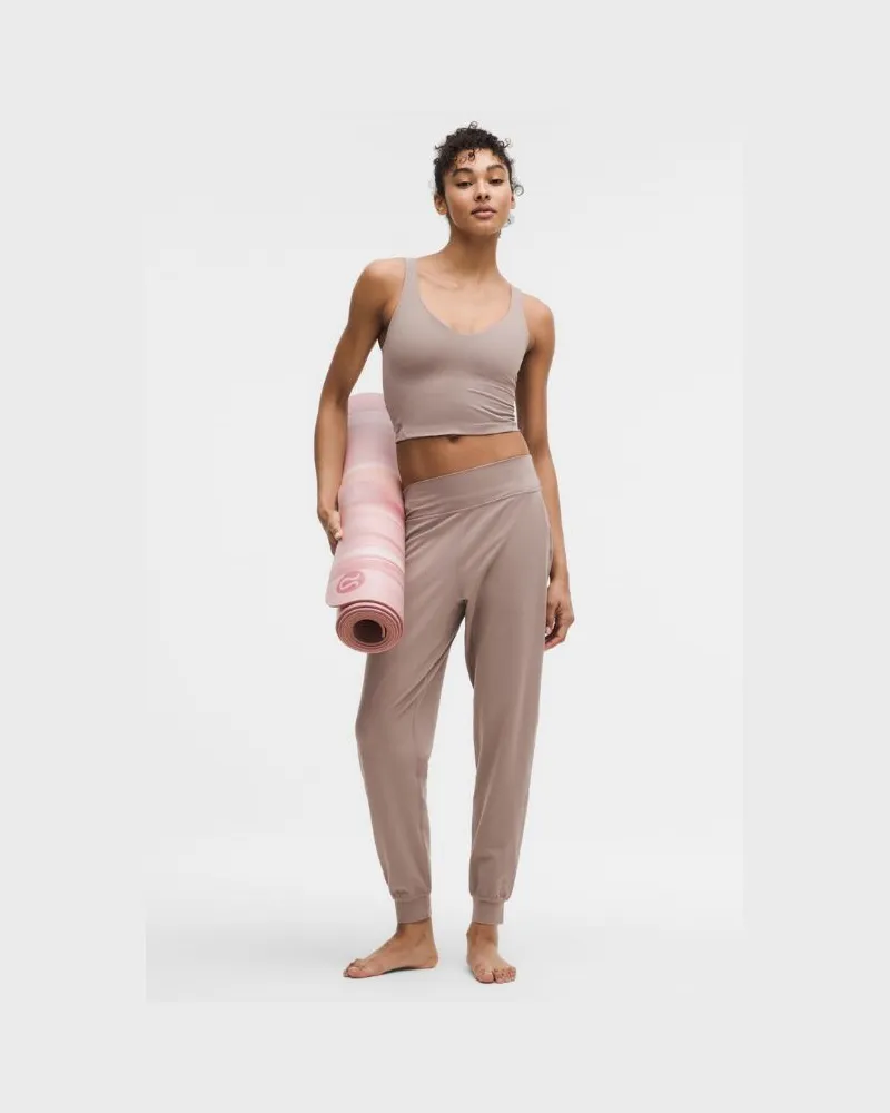 LULULEMON Align Jogginghose mit hohem Bund Normale Länge für Frauen – Größe in Ashen Rose Ashen