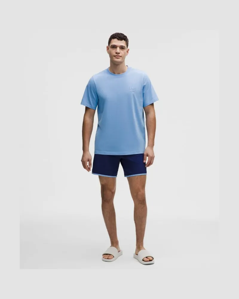 LULULEMON Board-Shorts im Classic Fit ohne Liner für Männer – 18 cm – Größe in Clubhouse Blue/Sinatra Blue Clubhouse