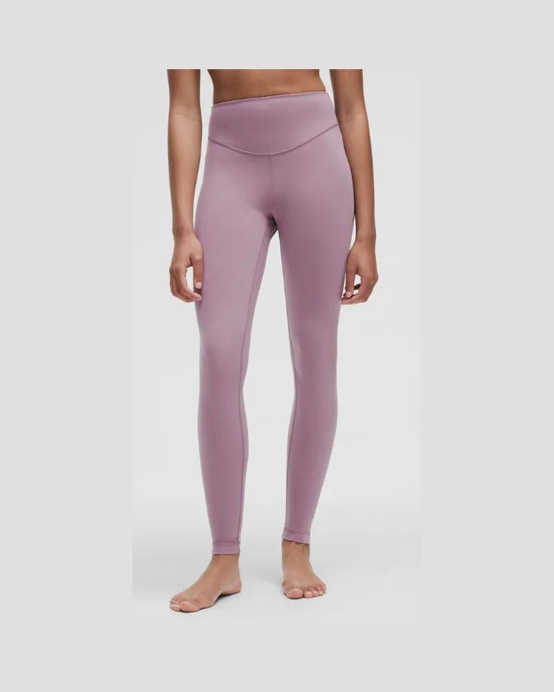 LULULEMON Wunder Under Leggings aus mit hohem Bund für Frauen – 71 cm – Größe in Lavender Lux Lavender