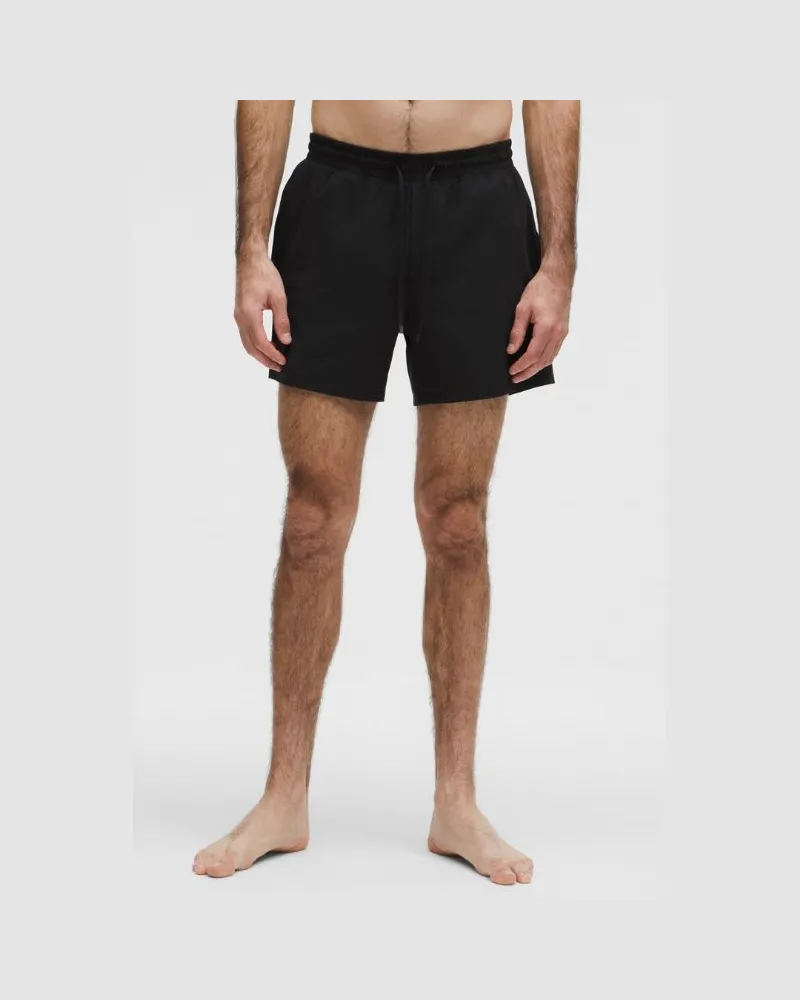 LULULEMON Badeshorts Mit Liner für Männer – 13 cm – Größe in Black Black