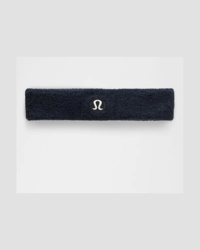 LULULEMON High-Pile Cotton Terry Sweatband in Club Blue Club