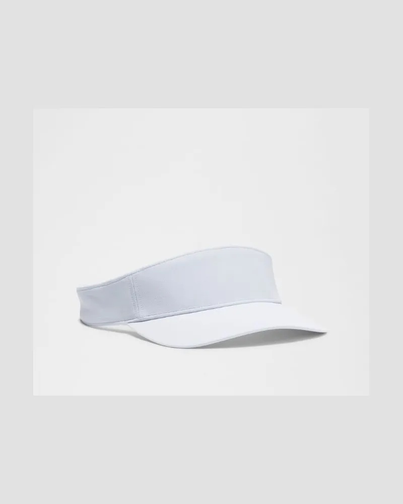 LULULEMON Vielseitige Visor-Kappe mit abnehmbarem Schweißband – Größe in Starch Blue Starch