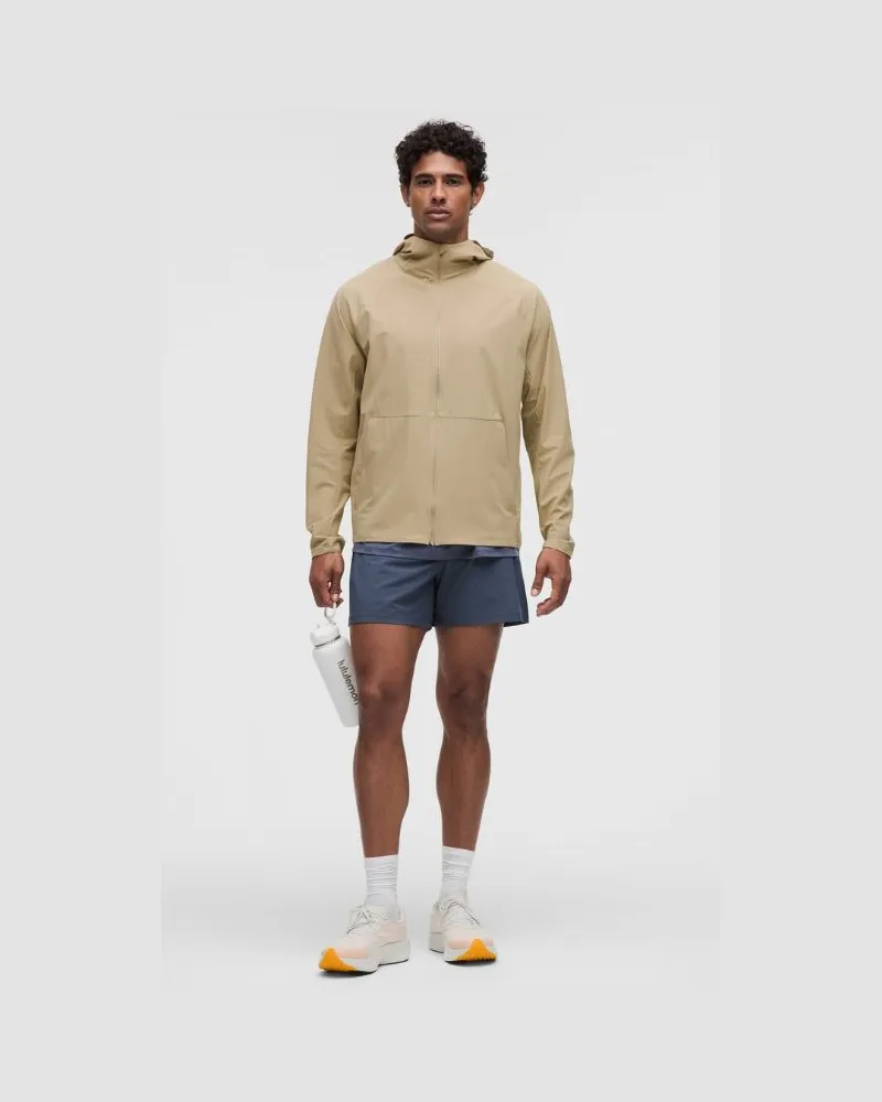 LULULEMON Pace Breaker Shorts ohne Liner für Männer – 13 cm – Größe in Dusty Diamond Dusty