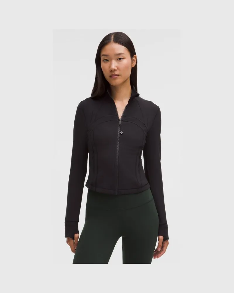 LULULEMON Define Crop-Jacke Nulu für Frauen – Größe in Black Black