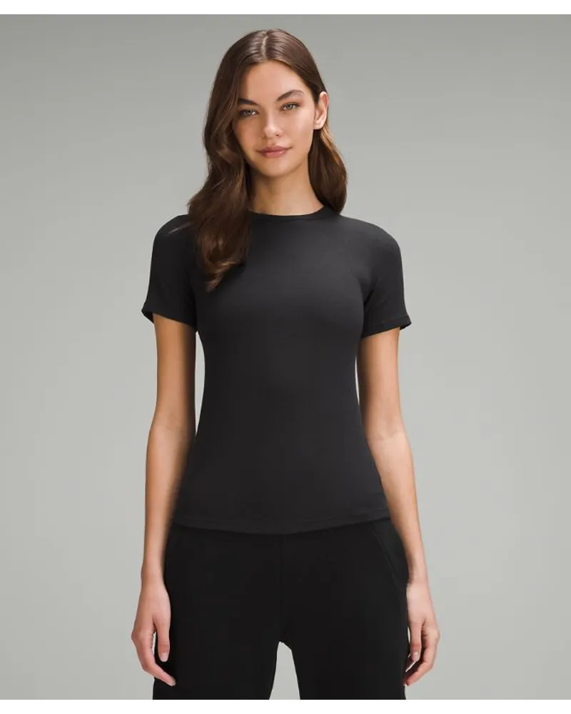 LULULEMON Hold Tight Kurzarmshirt Black