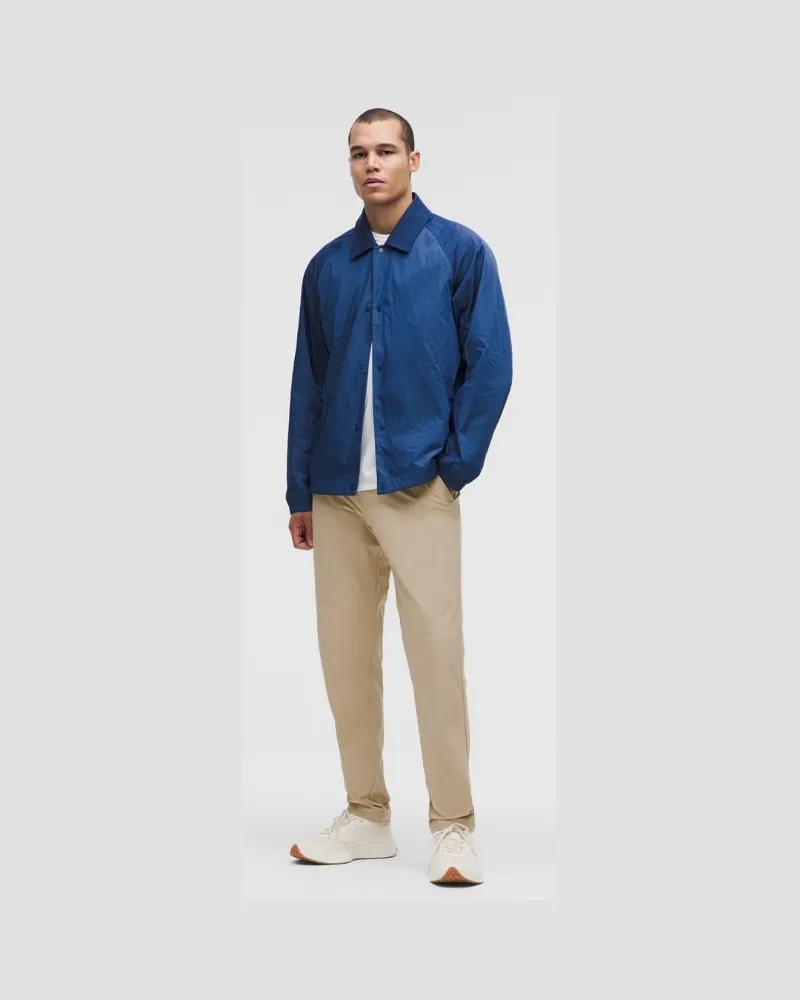 LULULEMON ABC Chinohose im Classic Fit Warpstreme für Männer – 76 cm – Khaki – Größe Wacky